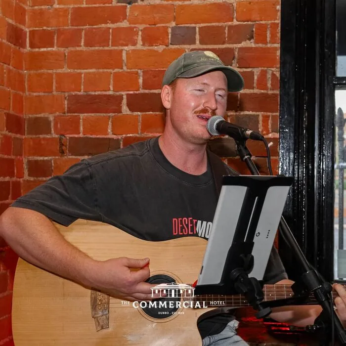 Red performing live